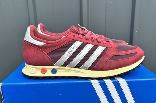 Adidas trainer maroon grey - maroon,