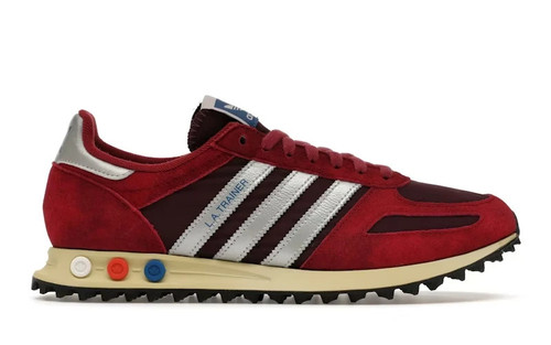 Adidas trainer maroon grey - adidas,